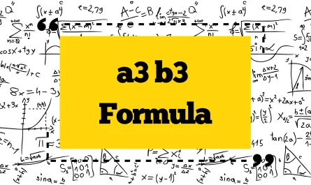 a3+b3 formula