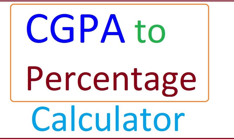 How to Convert CGPA To Percentage | Methods for Convert