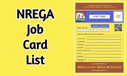 NREGA Job Card